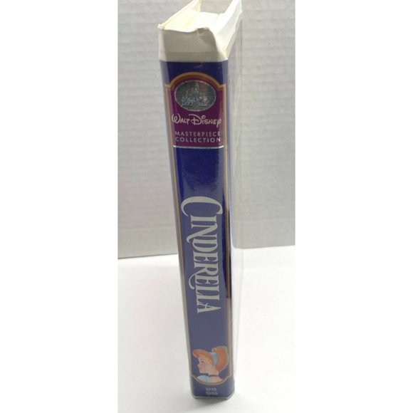Cinderella VHS Walt Disney Masterpieces Collection 1995 Clamshell Case - Picture 6 of 6